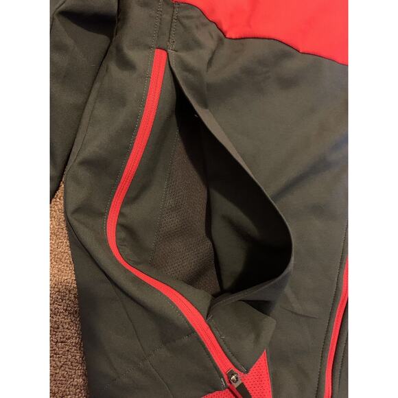 Nike Dri-Fit Ohio State Buckeyes Men's Full-Zip Red Collared Sweatshirt Size M - Picture 4 of 7